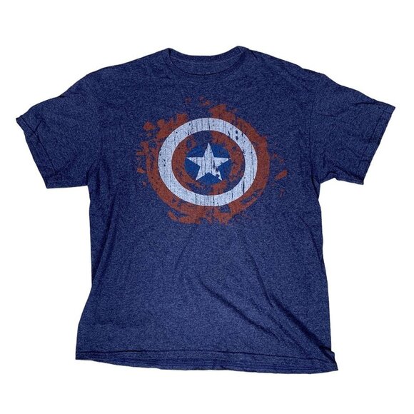 Marvel Comics Captain America the Winter Soldier T-Shirt Size Large - Picture 1 of 3